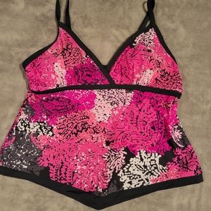 Free Country Swim Top L(12-14)